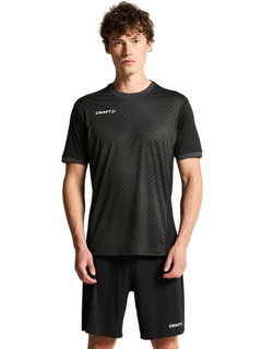 Koszulka sportowa Craft Evolve 2.0 Graphic Jersey (wytrzymała, lekka) czarna męska